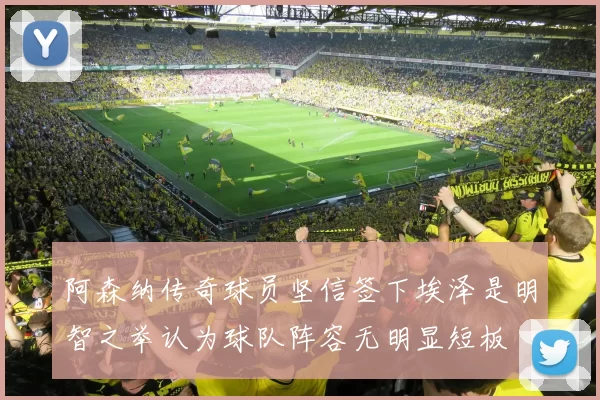 阿森纳传奇球员坚信签下埃泽是明智之举认为球队阵容无明显短板